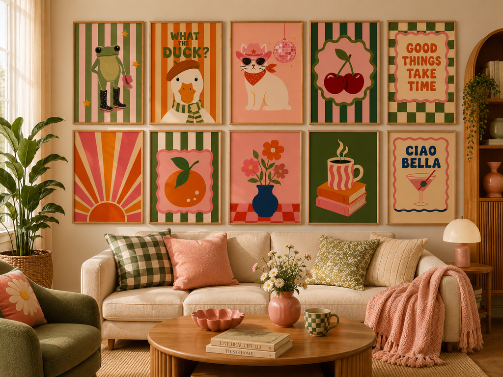 Affiches Murales Rétro & Féminines | Décoration Maison à Imprimer