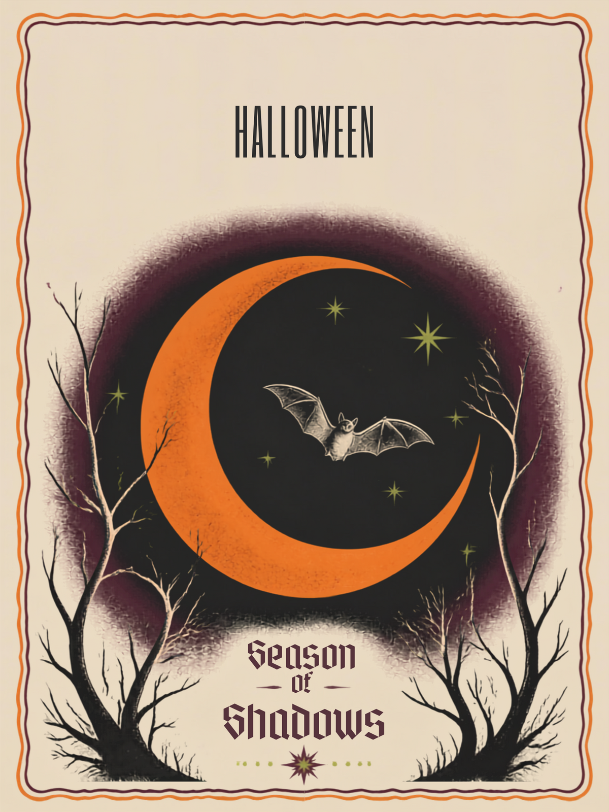 Halloween Printable Wall Art Bundle | Spooky & Cute Halloween Posters | Instant Download